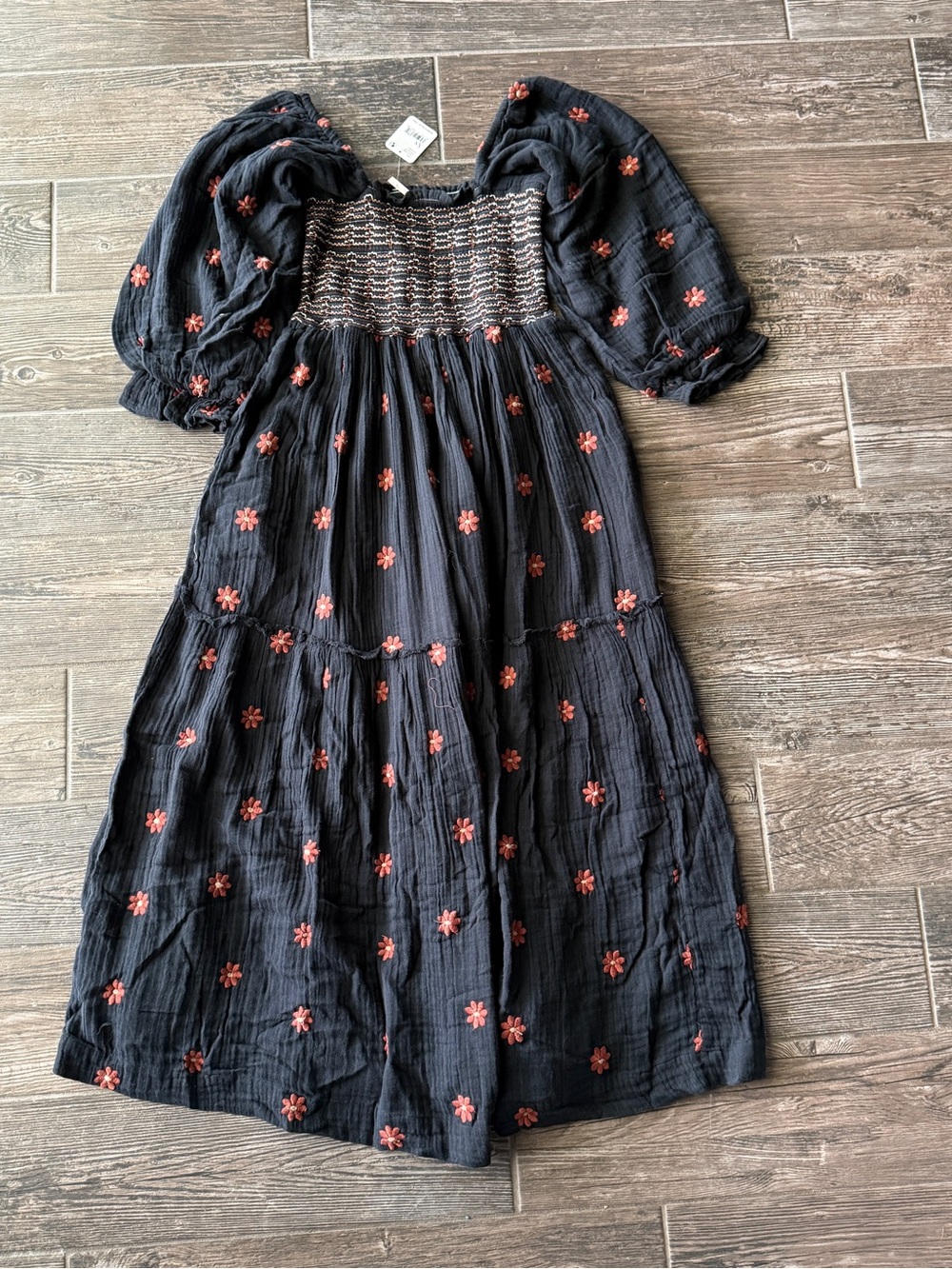 Free People Dahlia Embroidered Maxi Dress